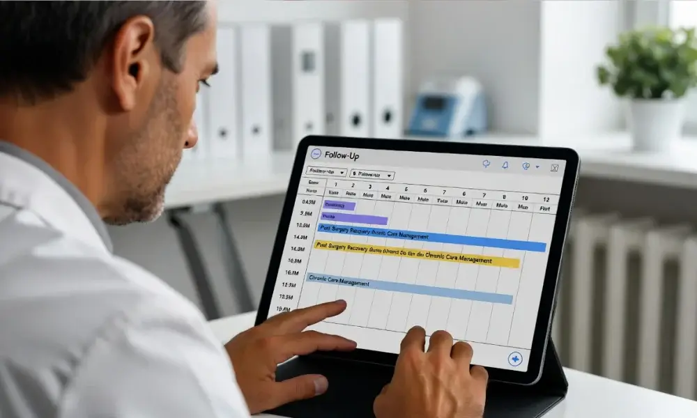doctor-setting-patient-appointment-schedule-and-timing