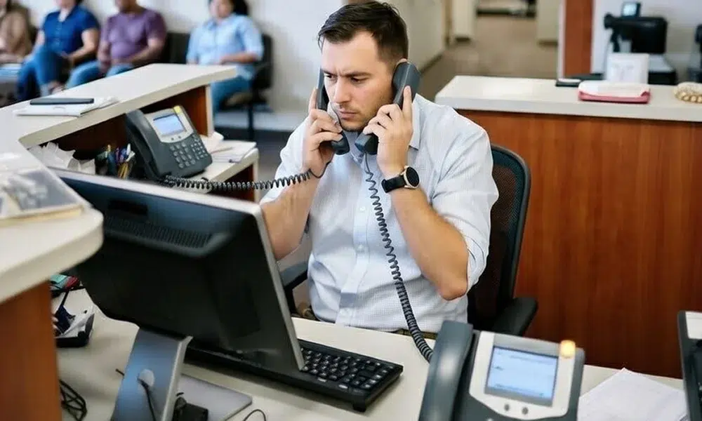 scene-showing-difference-what-ai-receptionist-vs-human-receptionist-has-to-face