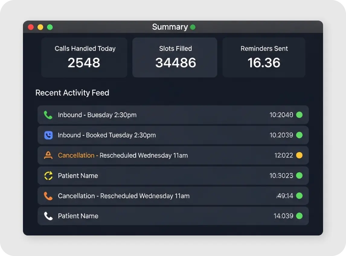 AI-powered receptionist preview