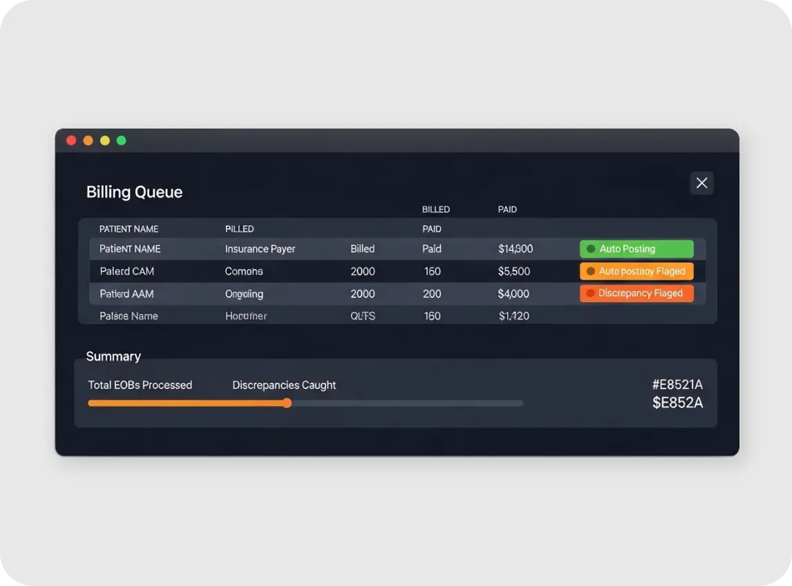 Post EOBs faster with AI preview
