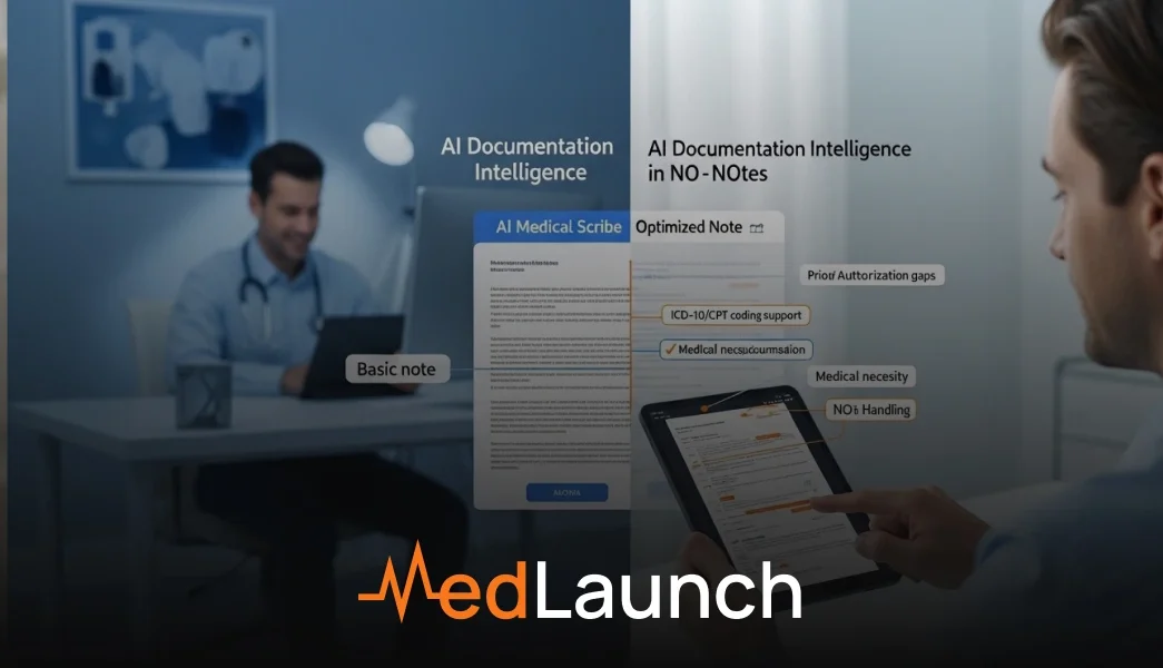 AI medical scribe vs documentation intelligence