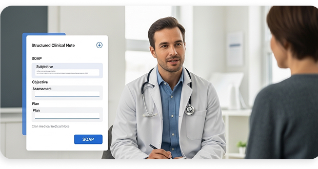 AI Powered Clinic Notes