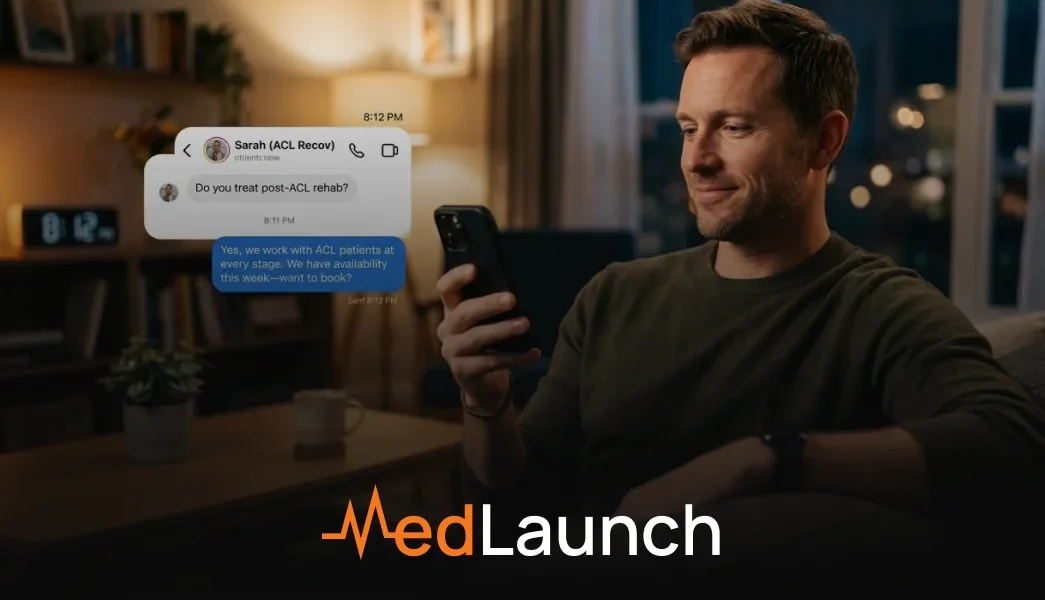 Instagram AI bot for physical therapy clinic