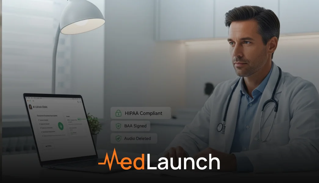 AI Clinical Documentation HIPAA Compliant