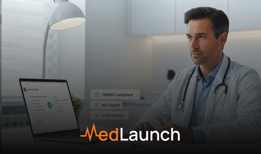 AI Clinical Documentation HIPAA Compliant
