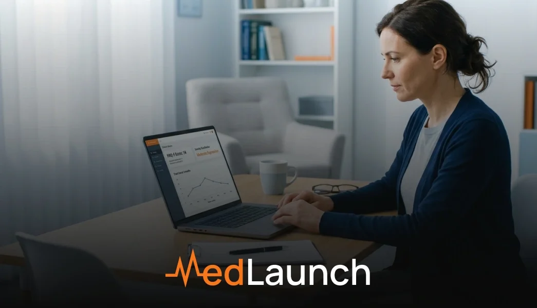 AI PHQ-9 screening for psychiatry